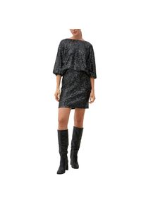 s.Oliver BLACK LABEL Minirock, mit glänzenden Pailletten schwarz 40 Kurzer Rock von s.Oliver BLACK LABEL