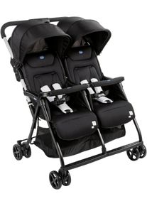 Chicco Zwillingsbuggy »OHlalà Twin, Black Night«, 15 kg