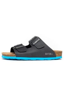 Bayton, Garçons Chaussures ouvertes 'Atlas', gris / noir