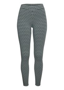 Lascana, Femmes Leggings, gris / p&eacute;trole / noir