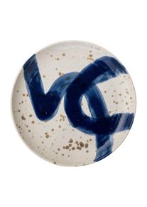 Bloomingville - Oscar Wandteller, Ø 30 cm, blau