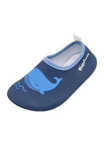 Playshoes Badeschuh Jungen Gr&ouml;&szlig;e 28/29 marine / himmelblau / wei&szlig;