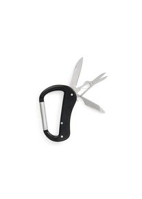 Tchibo - Mousqueton avec outils polyvalents 5 en 1 - noir