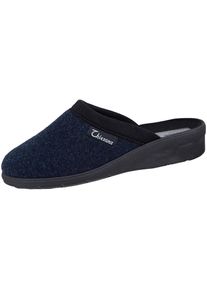 Thiesana Hausschuh »45160070«, Silvi Fleece marine Moltonfutter blau 36 marine Moltonfutter