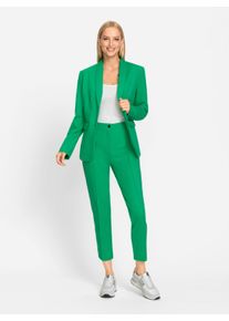Heine Witt Damen Hosenanzug, grasgrün, Größe 34, 68% Viskose, 27% Polyamid, 5% Elasthan