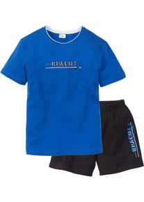 Shorty mit weicher Baumwolle in blau, Grösse 52/54 (L), bonprix