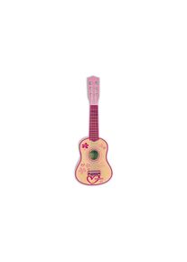 Bontempi Spielzeug-Musikinstrument »Holz-Gitarre 55cm Pink Stickers«