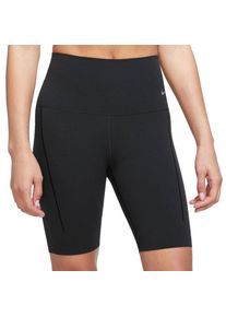 Nike Damen Dri-Fit Zenvy Gentle-Support High-Waisted 8" Shorts schwarz