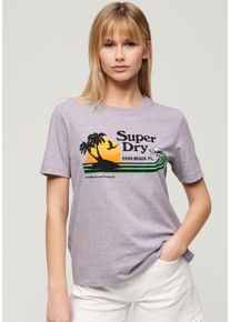 Superdry Print-Shirt »OUTDOOR STRIPE RELAXED T SHIRT«