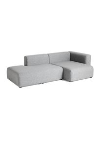 Hay - Mags Sofa 2,5 Sitzer, Kombination 3, Armlehne rechts / hellgrau (Hallingdal 130) (EU)