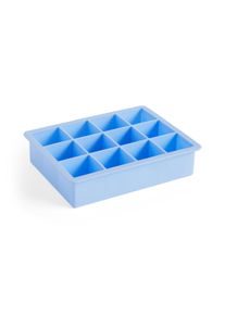 Hay - Silikon Eiswürfelbereiter rechteckig XL, hellblau