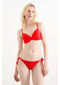 C&A Bikini-Hose-Low Waist-LYCRA® XTRA LIFE™, Rot, Größe: 44