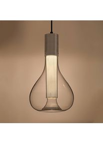 LZF Lamps LZF Eris LED-Pendellampe Glas aluminium/elfenbein