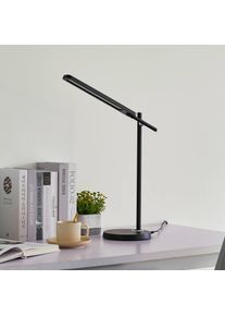 LINDBY Valtorin LED-Schreibtischleuchte, schwarz