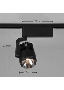 Trio LED-Spot Radiator DUOline, CCT, schwarz matt