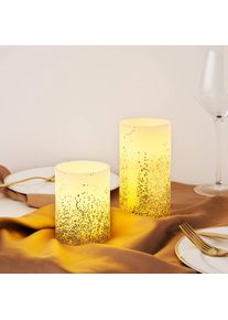 Pauleen Golden Glitter Candle LED-Kerze 2er Set