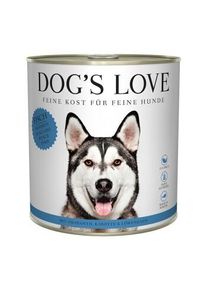 DOG’S LOVE DOG'S LOVE Adult Classic 6x800g Fisch mit Amaranth & Karotte