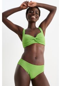 C&A Bikini-Hose-Mid Waist-LYCRA® XTRA LIFE™, Grün, Größe: 36