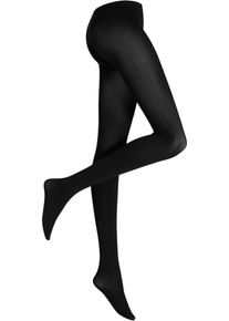 Blickdichte Ouvert-Strumpfhose 80den in schwarz, Grösse 36/38 (S), bonprix