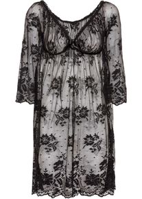 Negligé in schwarz, Grösse 36/38 (S), bonprix
