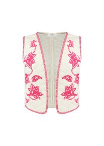 Shiwi Weste 'GILET' Damen Gr&ouml;&szlig;e M pink / wei&szlig;