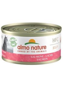 Almo Nature Jelly Cat Lachs 24x70g