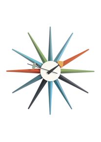 Vitra - Sunburst Clock, mehrfarbig