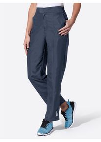 Witt Damen Freizeithose mit Hakenverschluss, rauchblau, Gr&ouml;&szlig;e 42, 100% Polyester