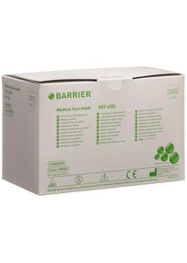BARRIER OP Masken Basic grün Typ II Binden, 50 Stück