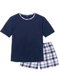 Shorty in blau, Grösse 60/62 (XXL), 100% Baumwolle, bonprix