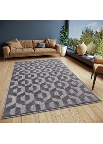 Hanse Home Teppich »Hexa«, rechteckig, Flachgewebe, Modern, Geometrisches Rauten Muster, Skandi, Wohnzimmer
