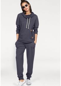 OCEAN SPORTSWEAR Jogginganzug »Essentials Joggingsuit«, (Set, 2 tlg.), mit Lederimitat-Details