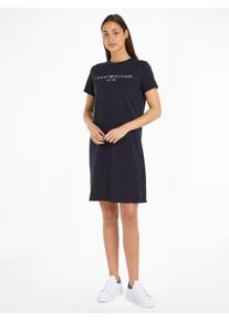 Tommy Hilfiger Shirtkleid »RLX CORP LOGO TSHIRT DRS SS«, mit Logoschriftzug