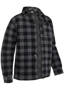 Northern Country Flanellhemd, (als Jacke offen oder Hemd zugeknöpft zu tragen), warm gefüttert, mit 5 Taschen, mit...