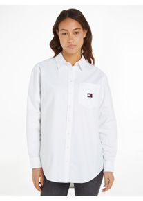 Tommy Jeans Blusentop »TJW BADGE BOYFRIEND«, mit Tommy Jeans Logo-Badge