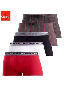 H.I.S. H.I.S Boxershorts, (Packung, 5 St.), in Hipster-Form aus Baumwoll-Stretch
