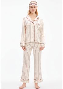 Calvin Klein Underwear Pyjama »L/S PANT SET«, (Set, 3 Stück), im Set Pyjama & Schlafmaske