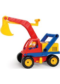 LENA® Spielzeug-Bagger »Aktive«, mit beweglichem Baggerarm und verstellbarem Fahrgestell