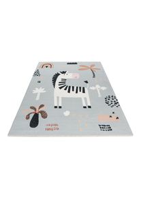 Obsession Kinderteppich »My Greta 624«, rechteckig, bedruckt, Zebra Motiv, waschbar, mit Fransen, Kinderzimmer