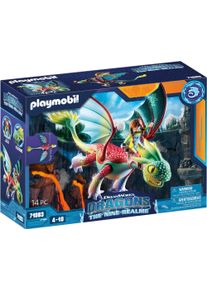 Playmobil® Konstruktions-Spielset »Dragons: The Nine Realms - Feathers & Alex (71083)«, (14 St.), Made in Germany
