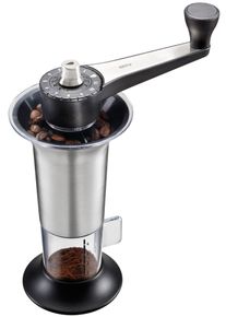 Gefu Kaffeemühle »»LORENZO««, Kegelmahlwerk, mit 11 Mahlstufen, aus hochwertigem Edelstahl und Kunststoff