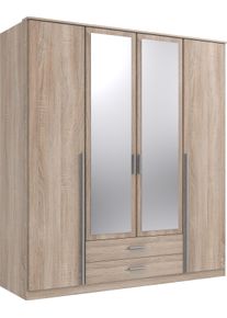 wimex Drehtürenschrank »Herford«, mit Spiegel, in 3 verschiedenen Breiten