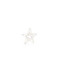 STT LED Dekofigur »3D Double Star Argento 38cm«