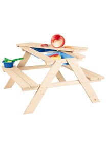 Pinolino® Wasserspieltisch »Matsch-Nicki«, BxLxH: 88x88x52 cm