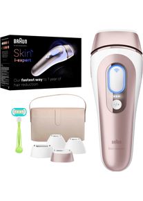 Braun IPL-Haarentferner »Smart Skin i·expert PL7387«, 4 Aufsätze für Gesicht & Körper, Venus Rasierer & Aufbewahrungsbox