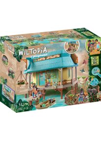 Playmobil® Konstruktions-Spielset »Wiltopia - Tierpflegestation (71007), Wiltopia«, (347 St.), teilweise aus recyceltem Material; Made in Europe