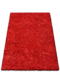 my home Hochflor-Teppich »Jara«, rechteckig, Shaggy, Uni Farben, weiche Qualität, Wohnzimmer