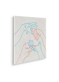 Komar Leinwandbild »Glory Hands«, (1 St.), 60x60 cm (Breite x Höhe), Keilrahmenbild