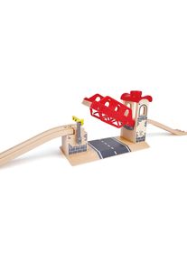 HAPE Spielzeugeisenbahn-Brücke »Zugbrücke«, (Set, 3 tlg.), aus Holz