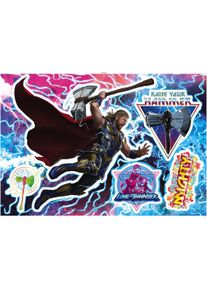 Komar Wandtattoo »Thor4 - Mighty Thor«, 100x70 cm (Breite x Höhe), selbstklebendes Wandtattoo